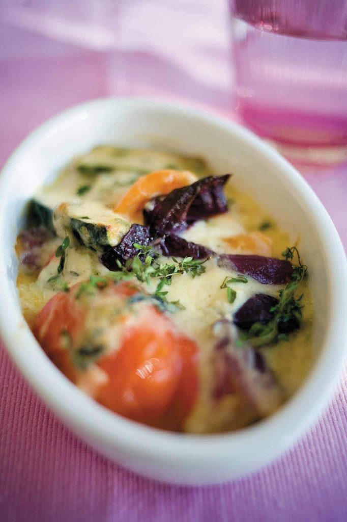 Cheesy vegetable medley Cheesy vegetable medley