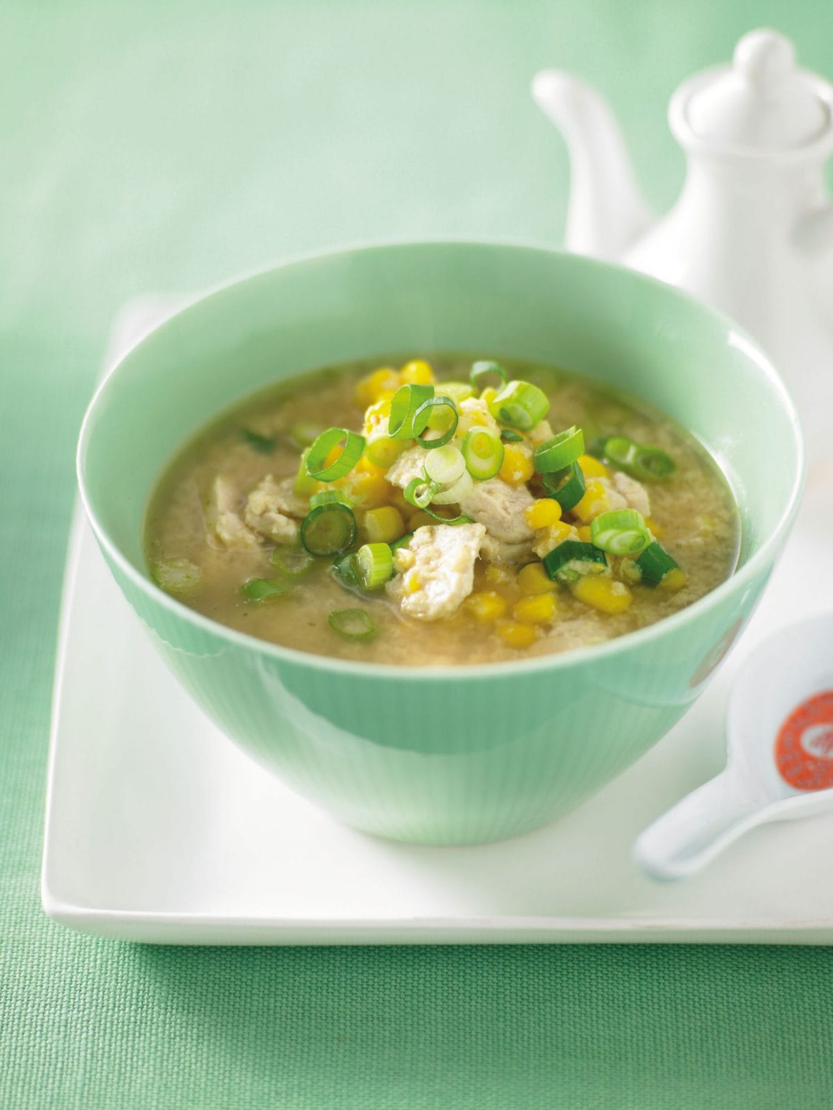 Chicken and sweetcorn soup