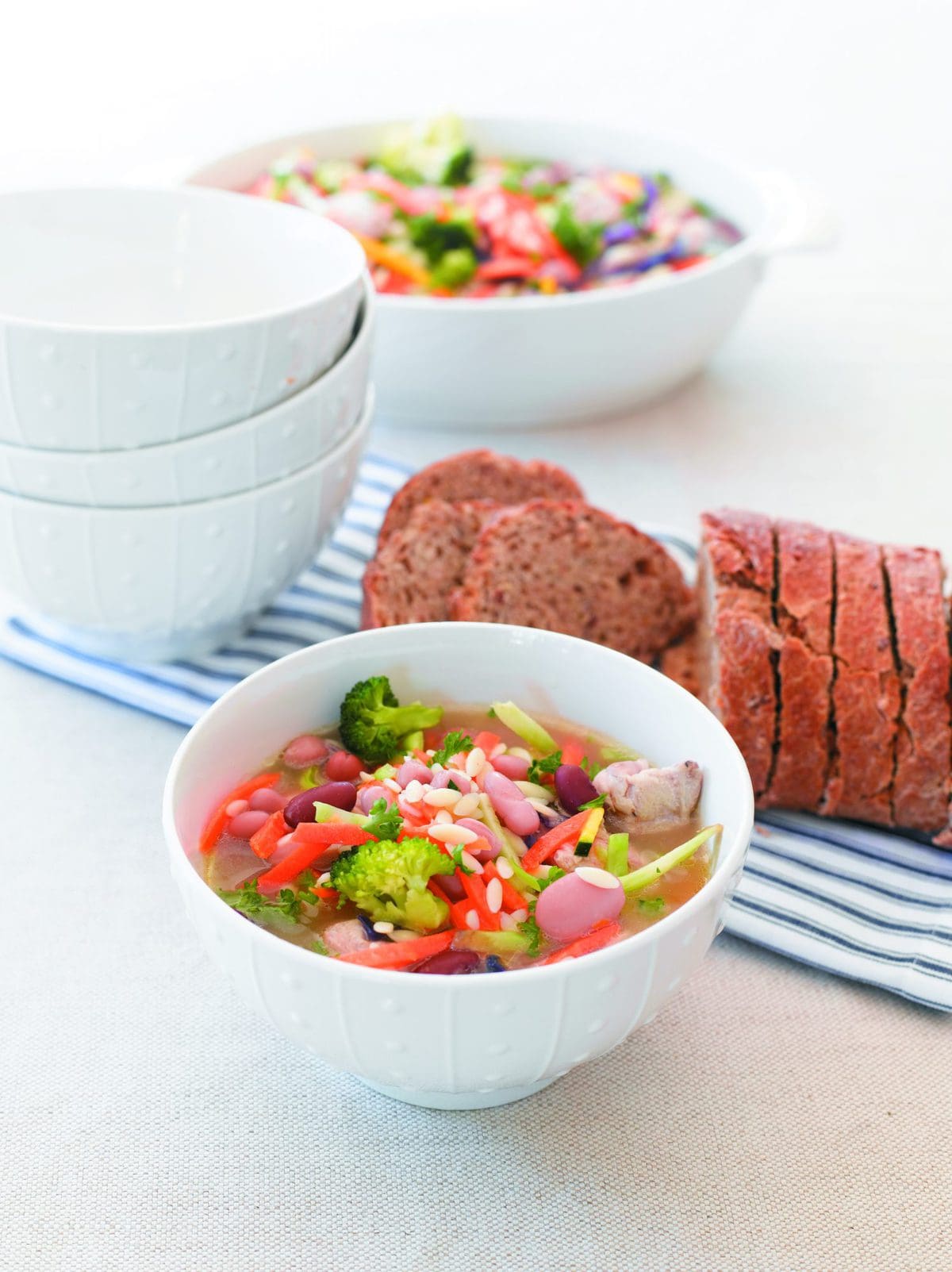 Chicken and bean stew