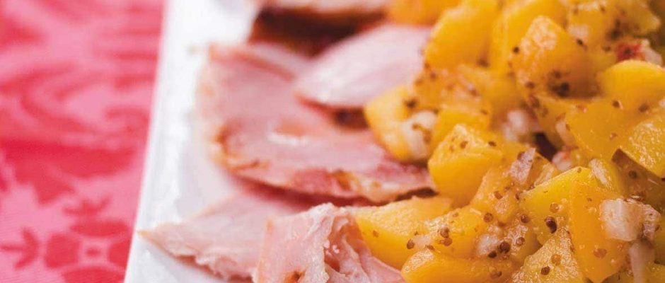 Chilli peach salsa