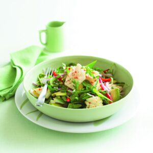 Chilli lime squid salad