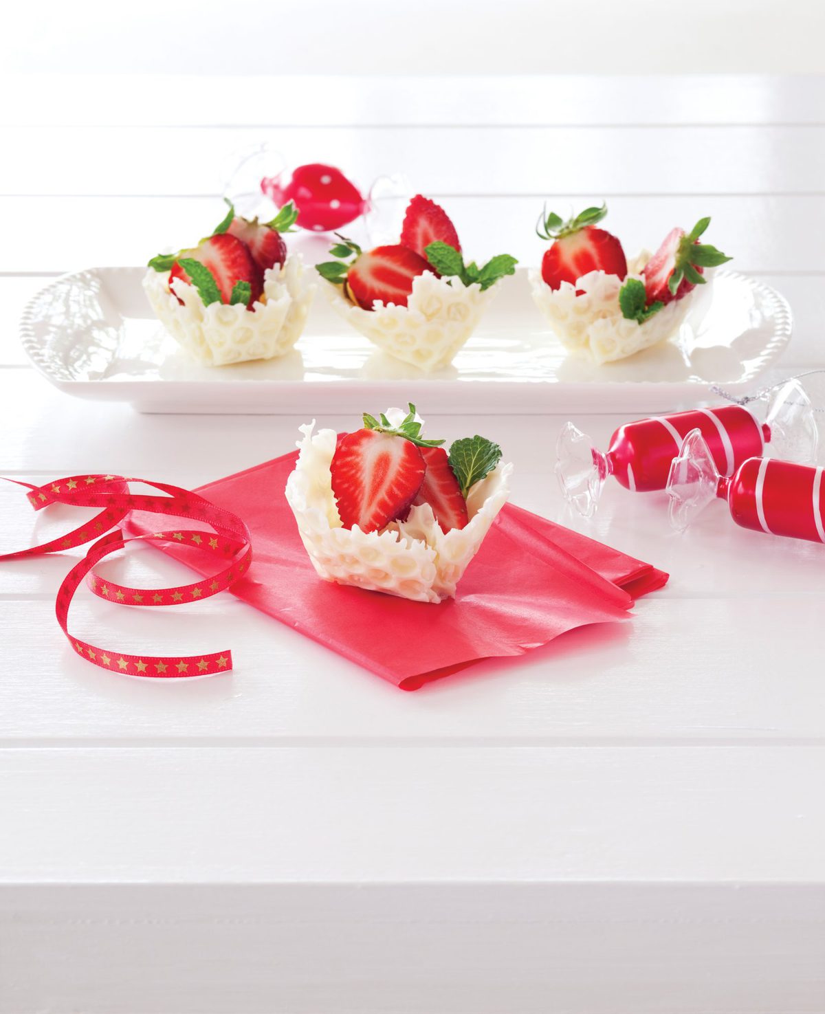 Chocolate baskets