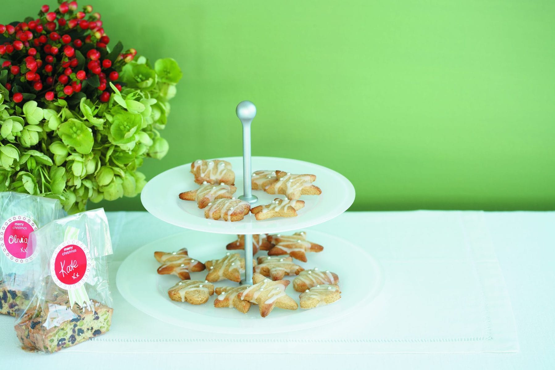 Christmas spice biscuits