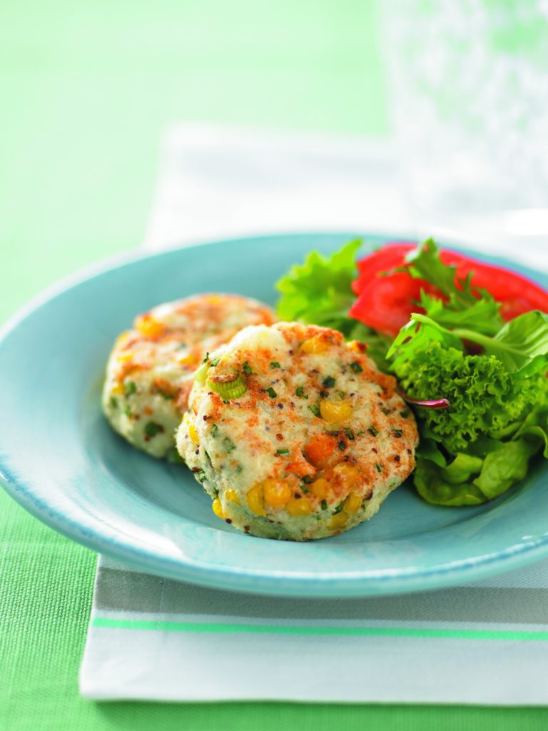 Corn and crab cakes Corn and crab cakes
