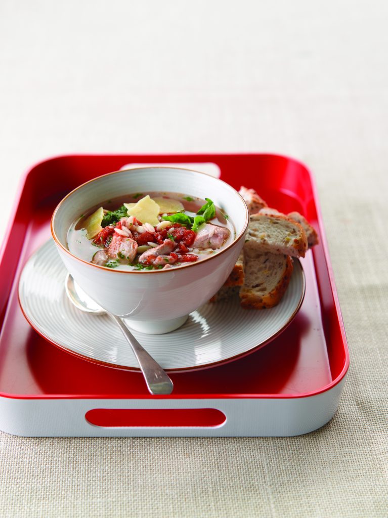 Country chicken soup