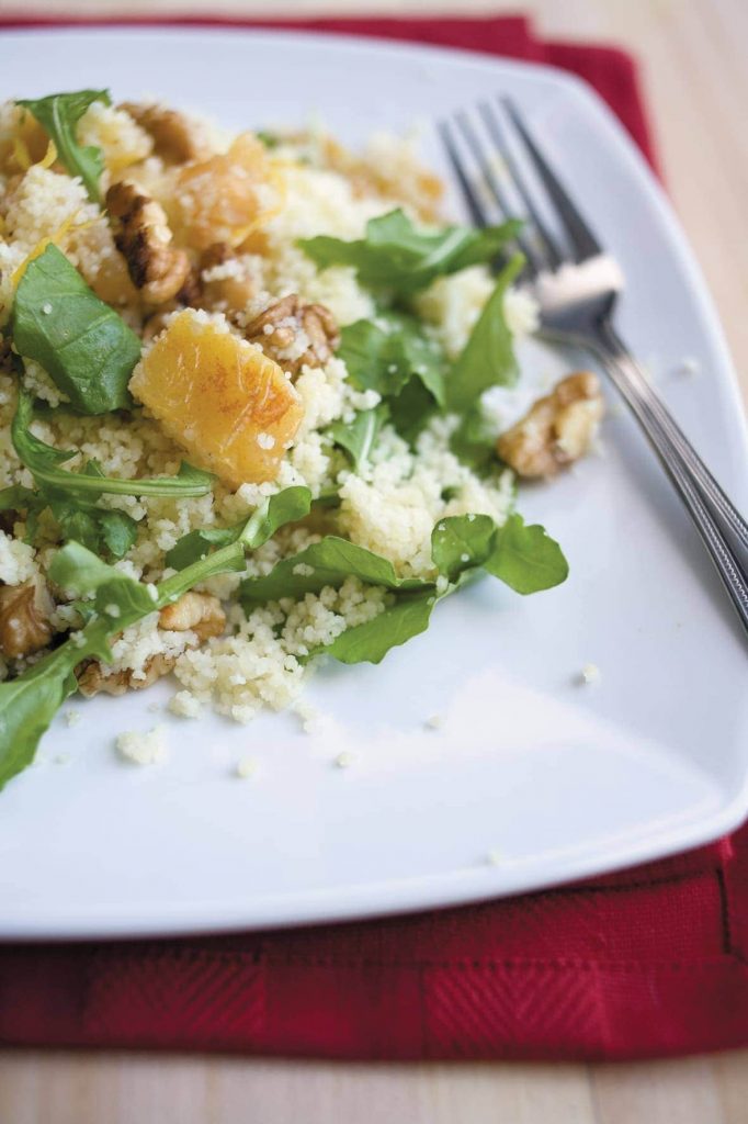 Couscous and chickpea salad