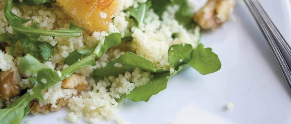 Couscous and chickpea salad