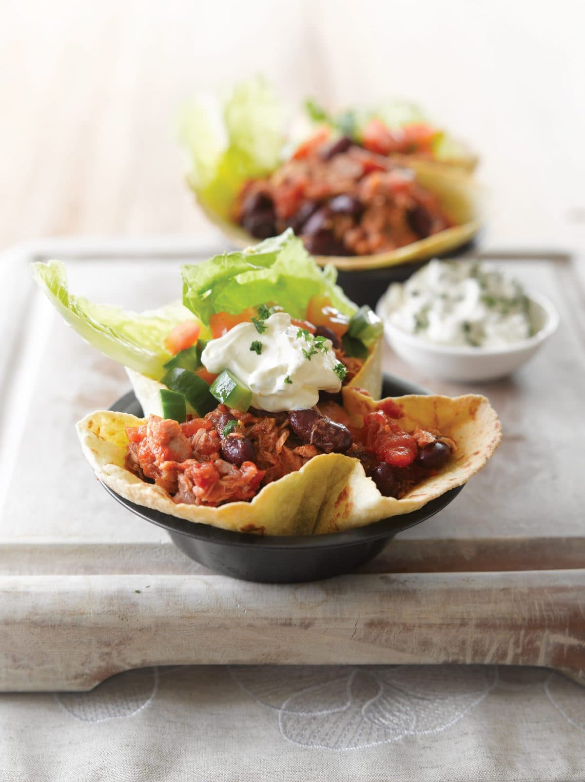 Crispy fish tacos