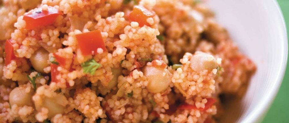 Crunchy couscous salad