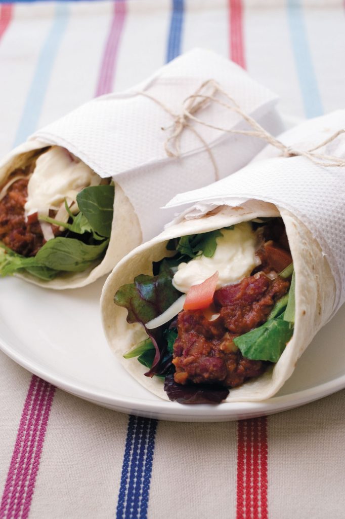 Easy bean burritos Easy bean burritos