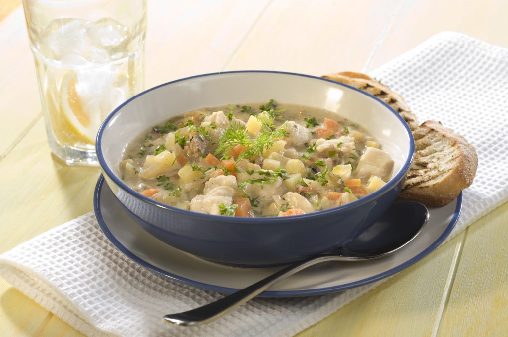 Easy fish chowder