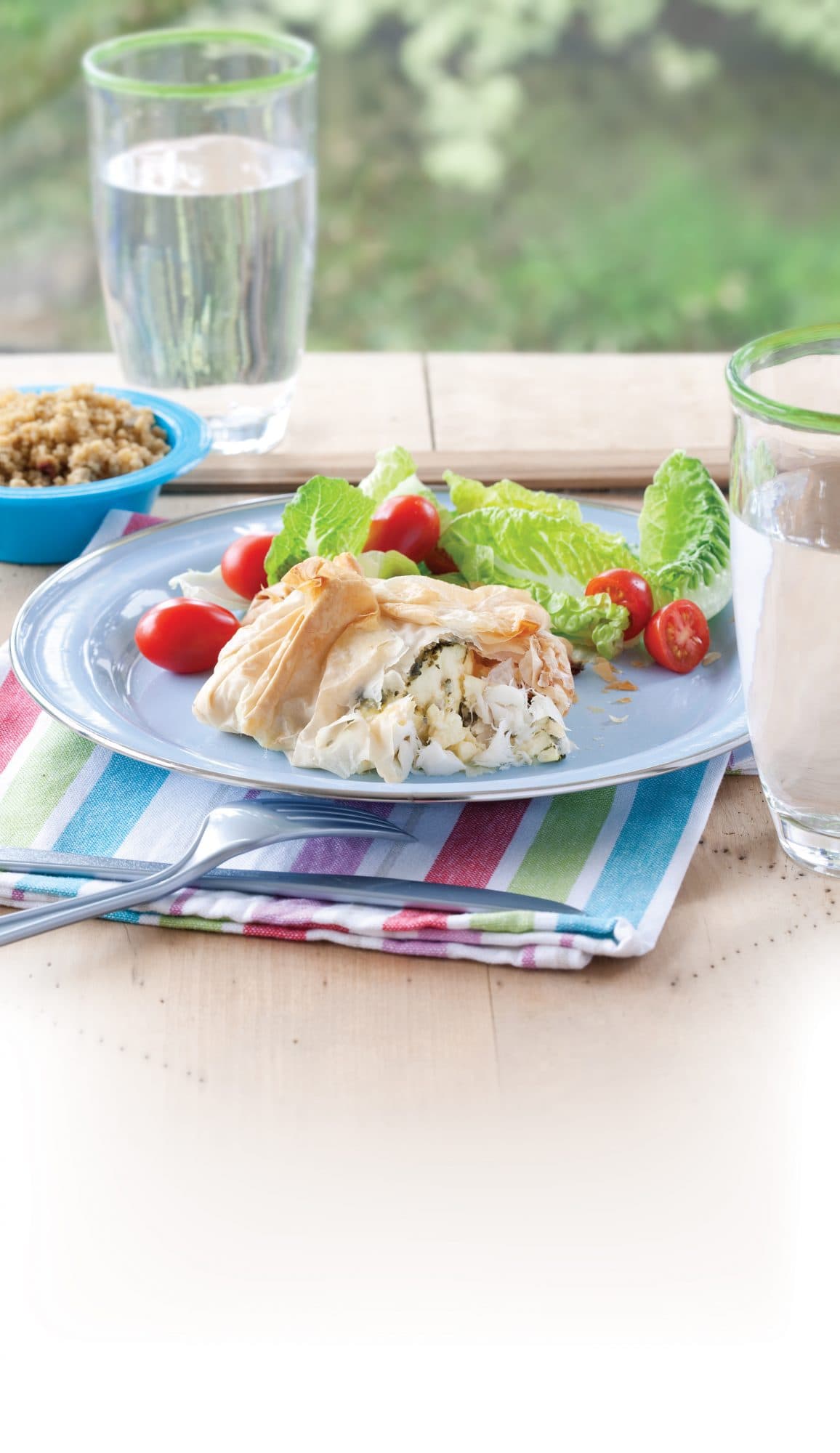 Fish filo parcels