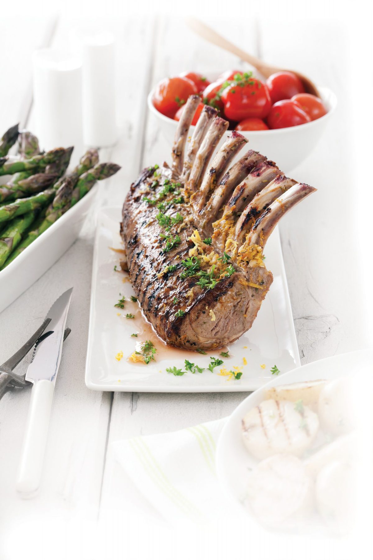 French-style rack of lamb