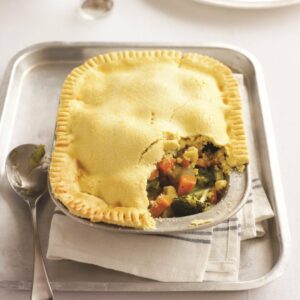 Gluten-free vege pie