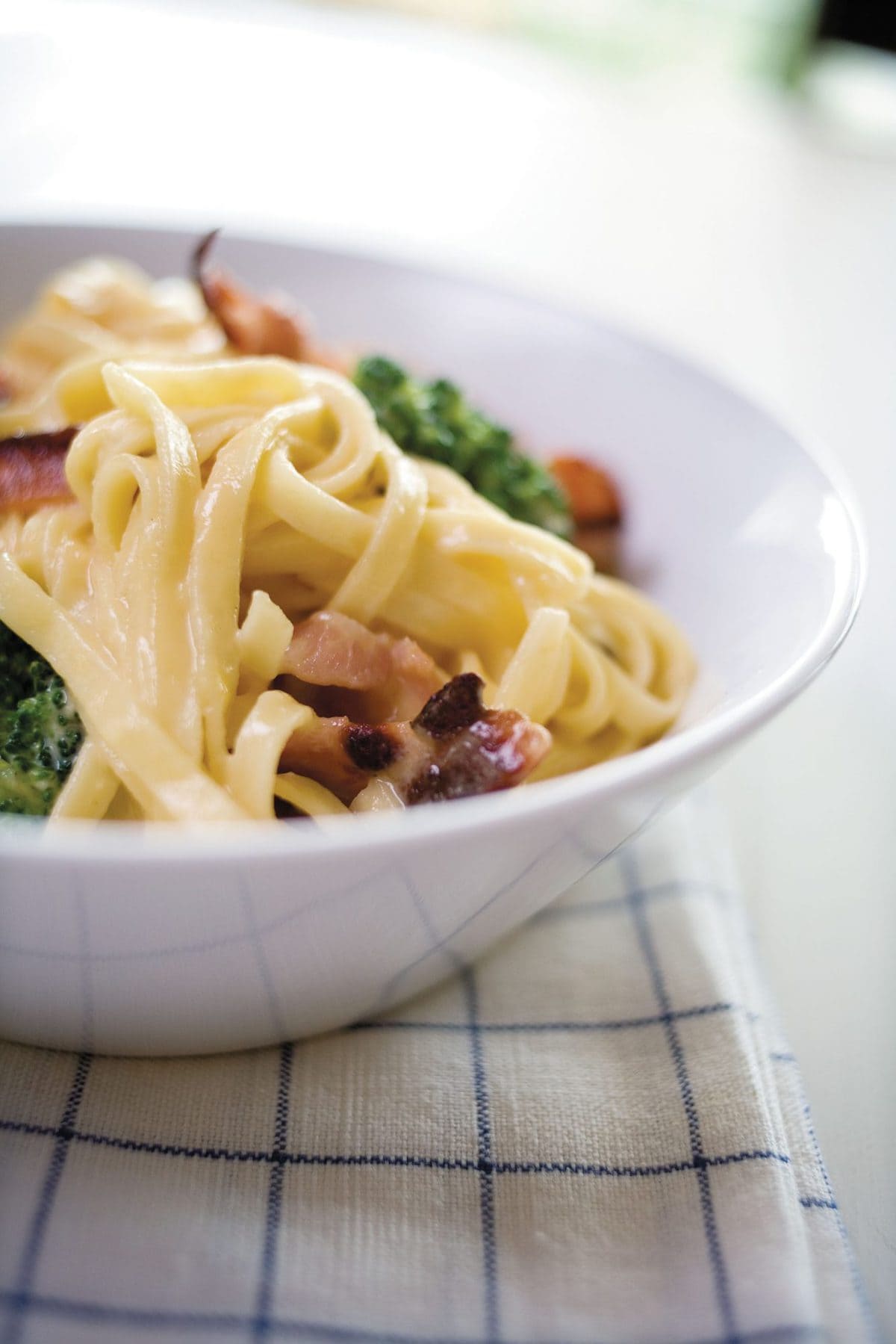 HFG fettuccine carbonara