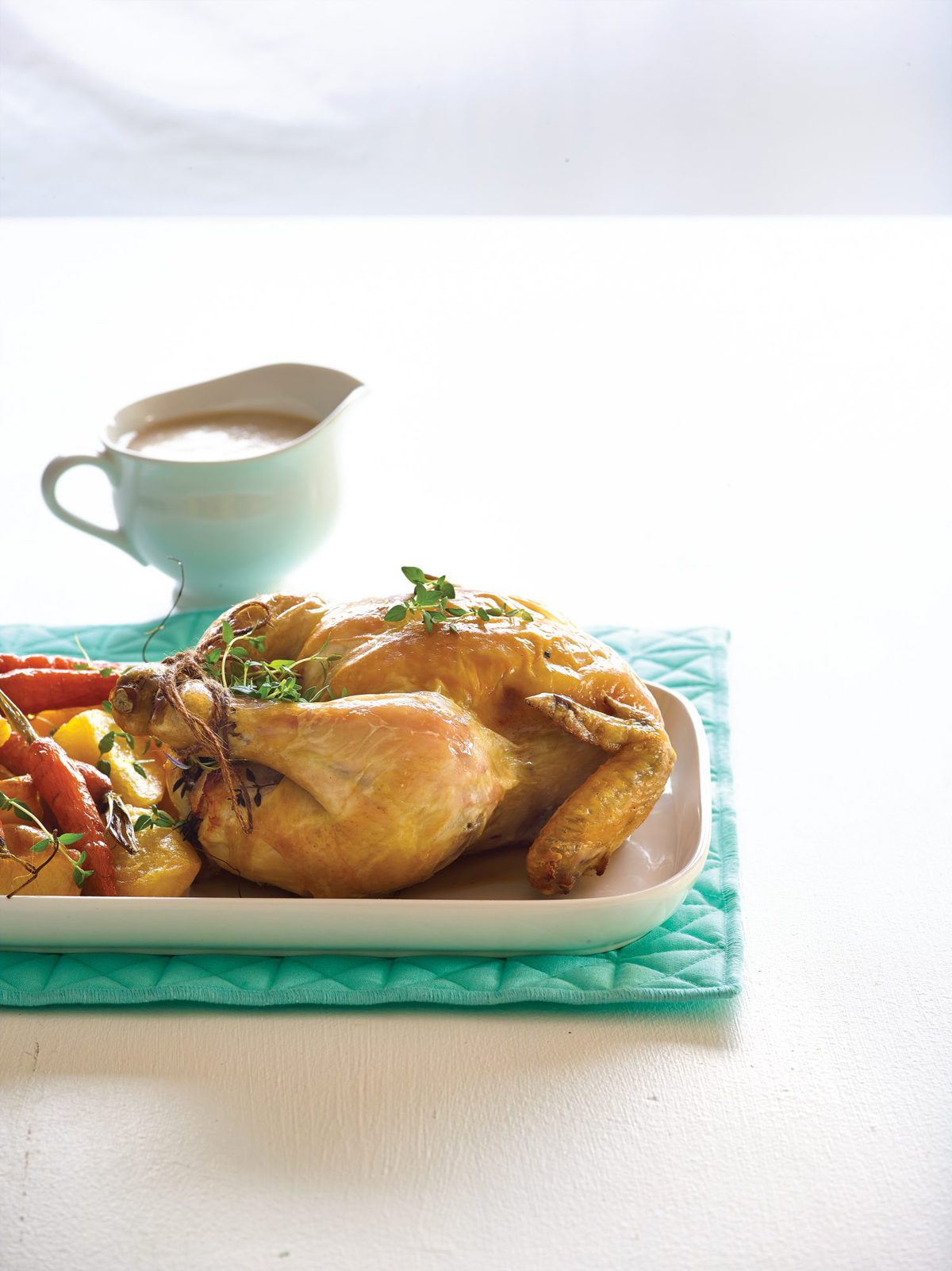 HFG reduced-fat roast chicken dinner