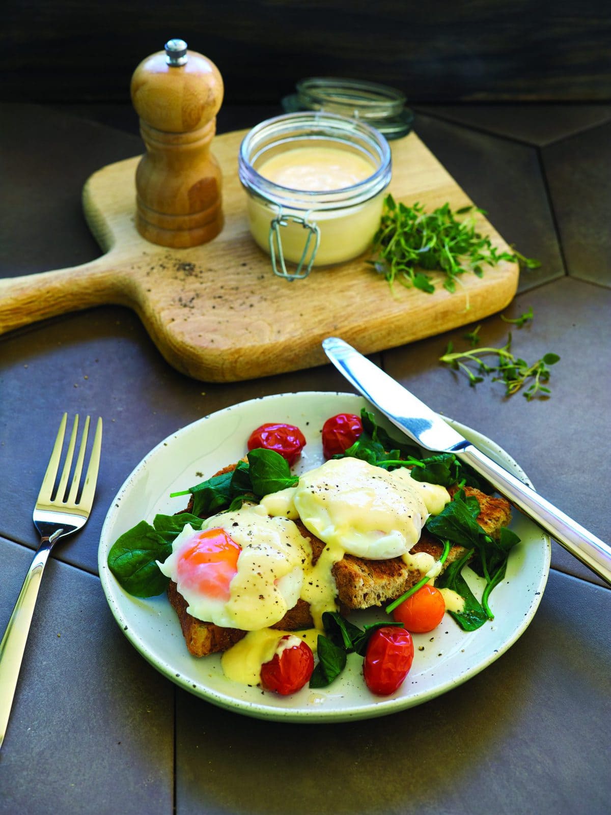 HFG reduced-fat hollandaise