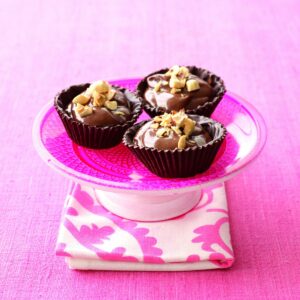 Hazelnut custard cups