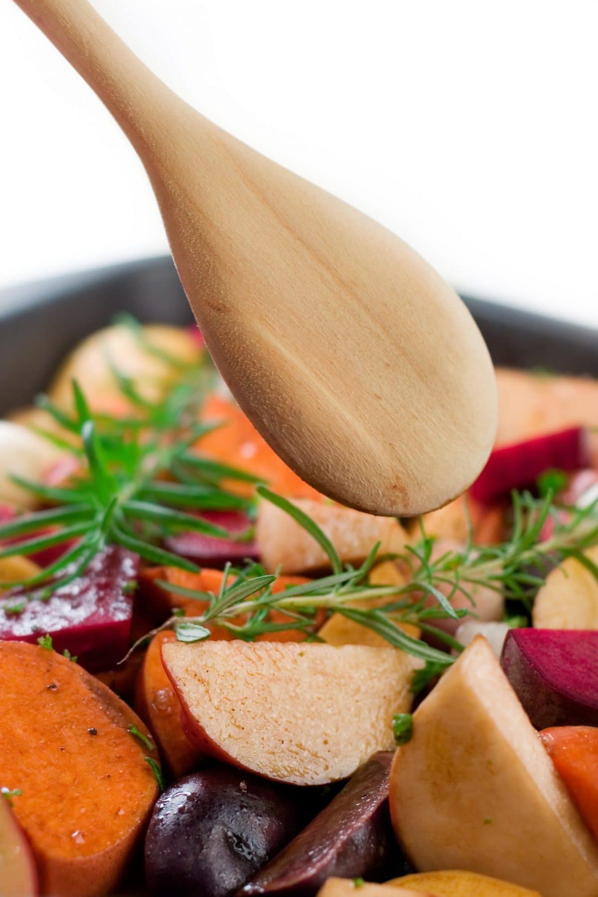 Healthy roast vegetables