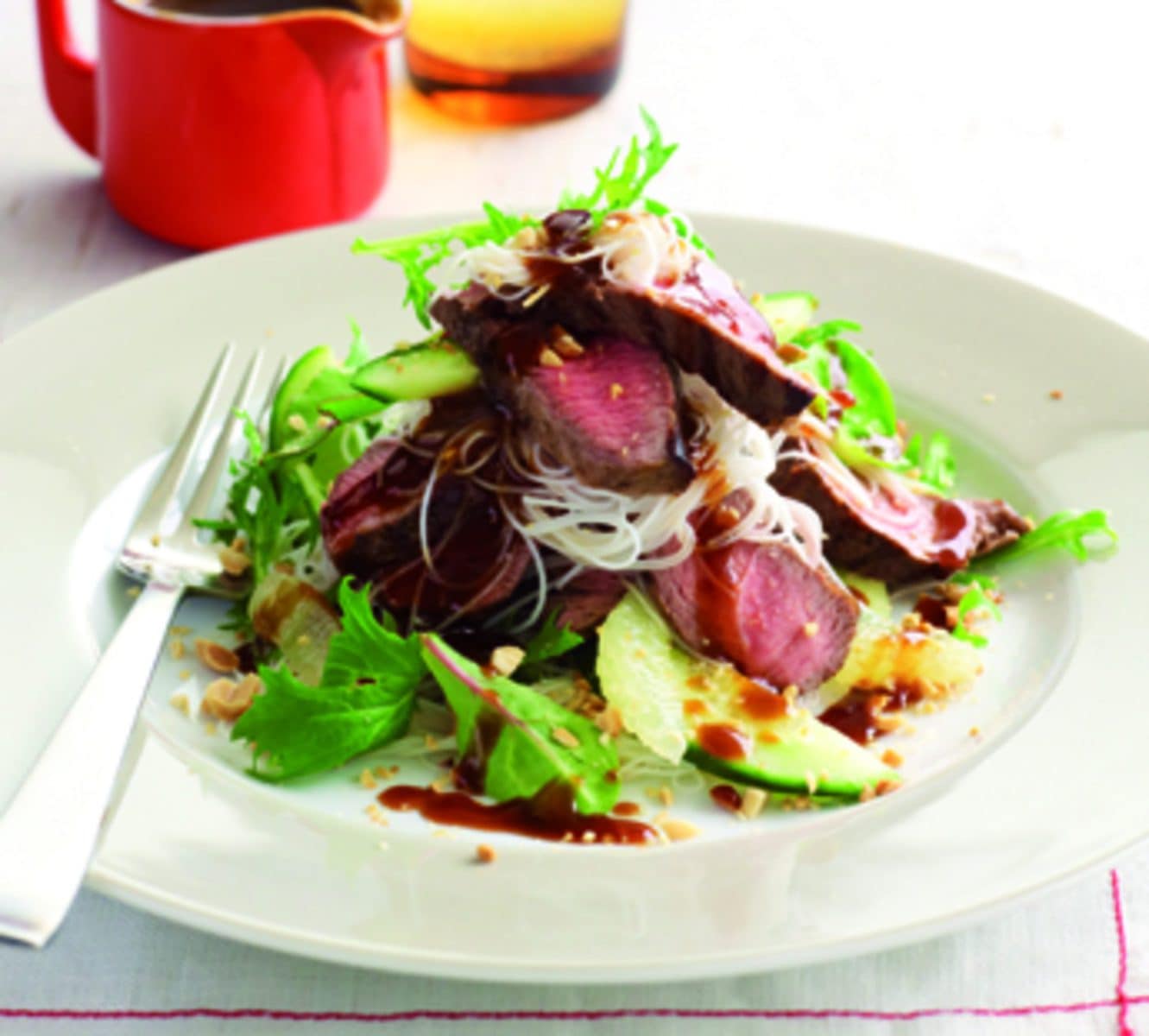 Hoisin lamb salad