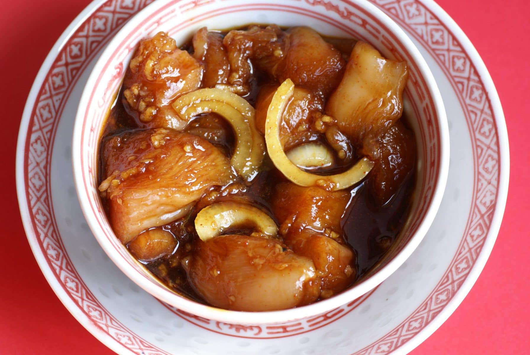 Honey, soy and ginger marinade/stir-fry sauce