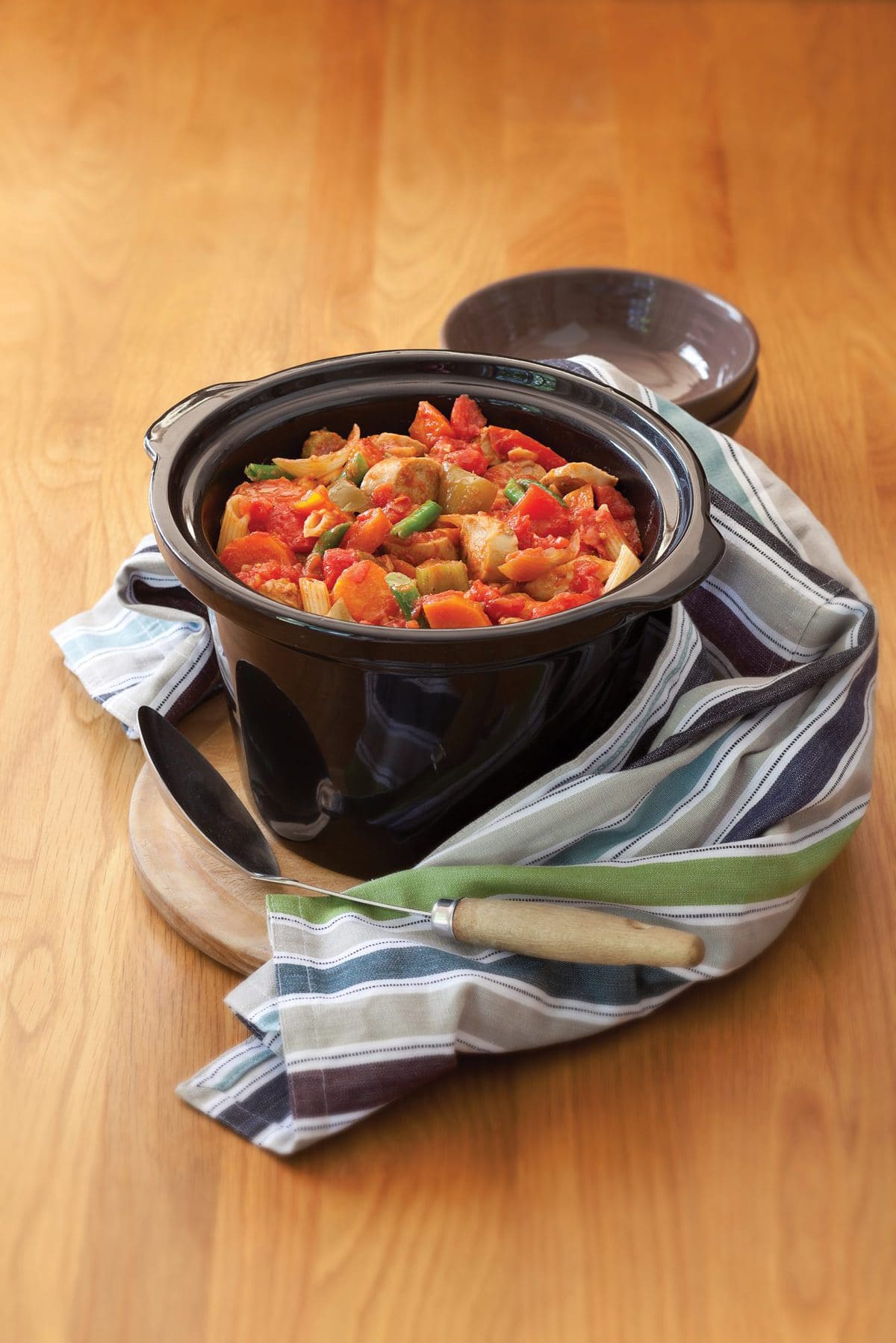 Italian sausage hot pot