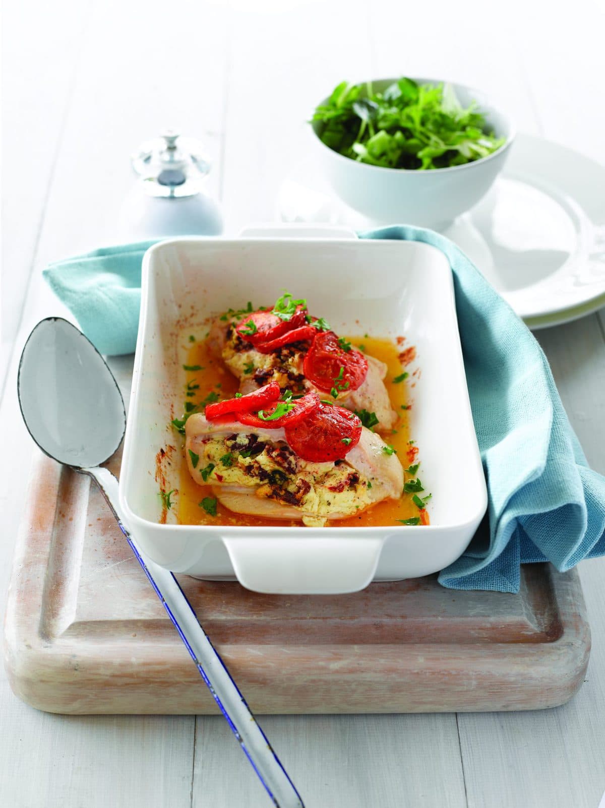 Italian-style stuffed chicken