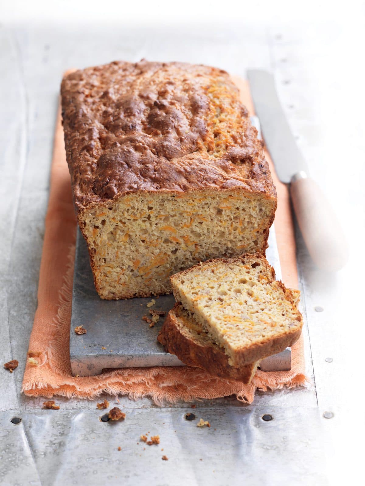 Kumara and banana loaf