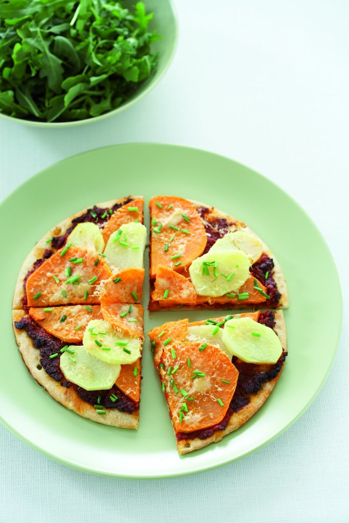 Kumara pizza