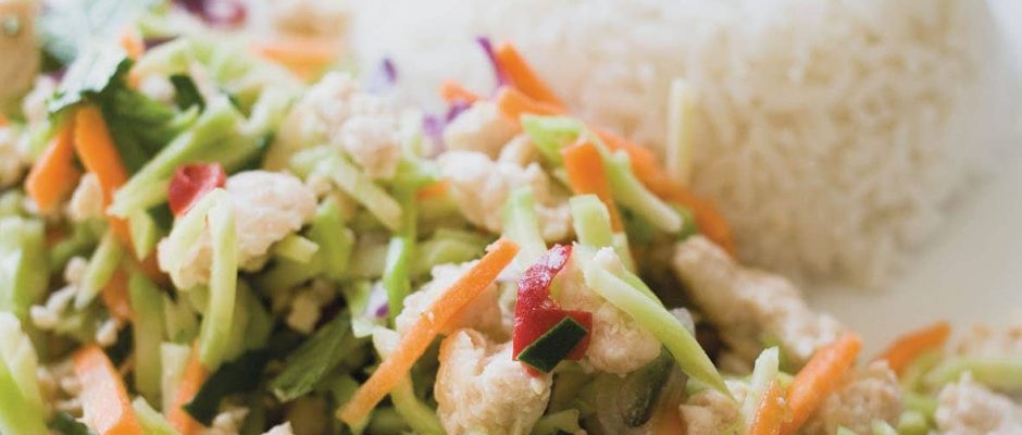 Laab chicken