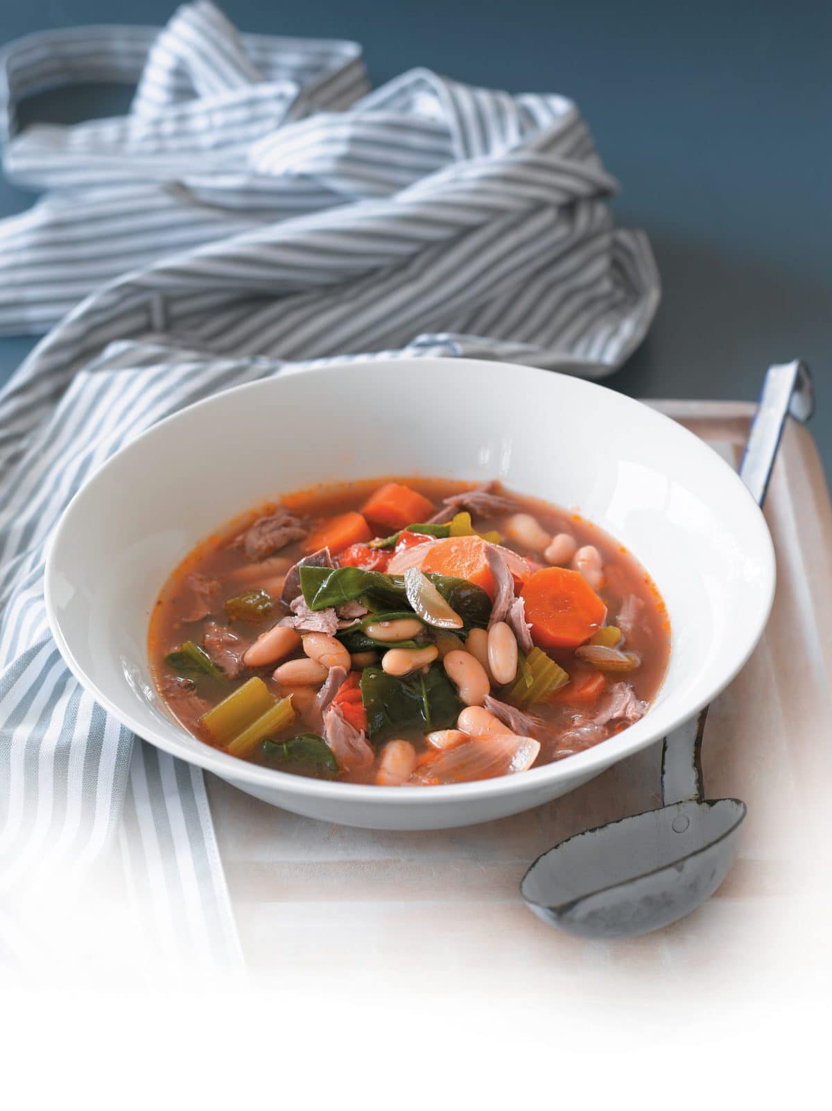 Lamb and cannellini soup