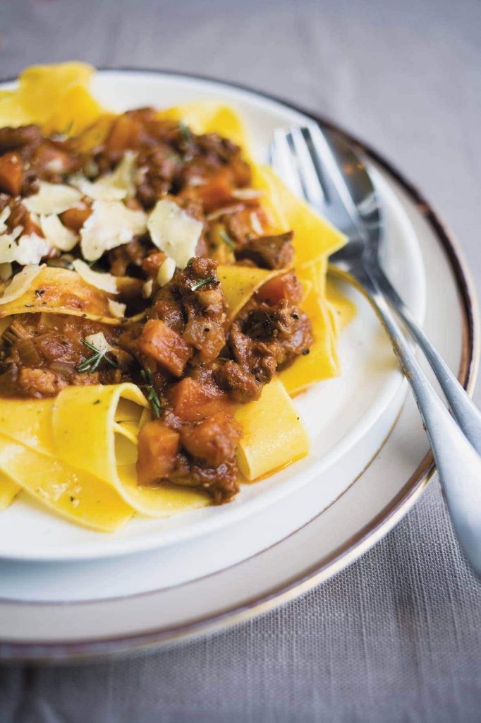 Lamb ragù for pasta