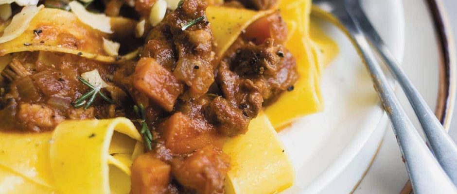 Lamb ragù for pasta
