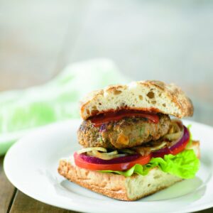 Lamb burgers