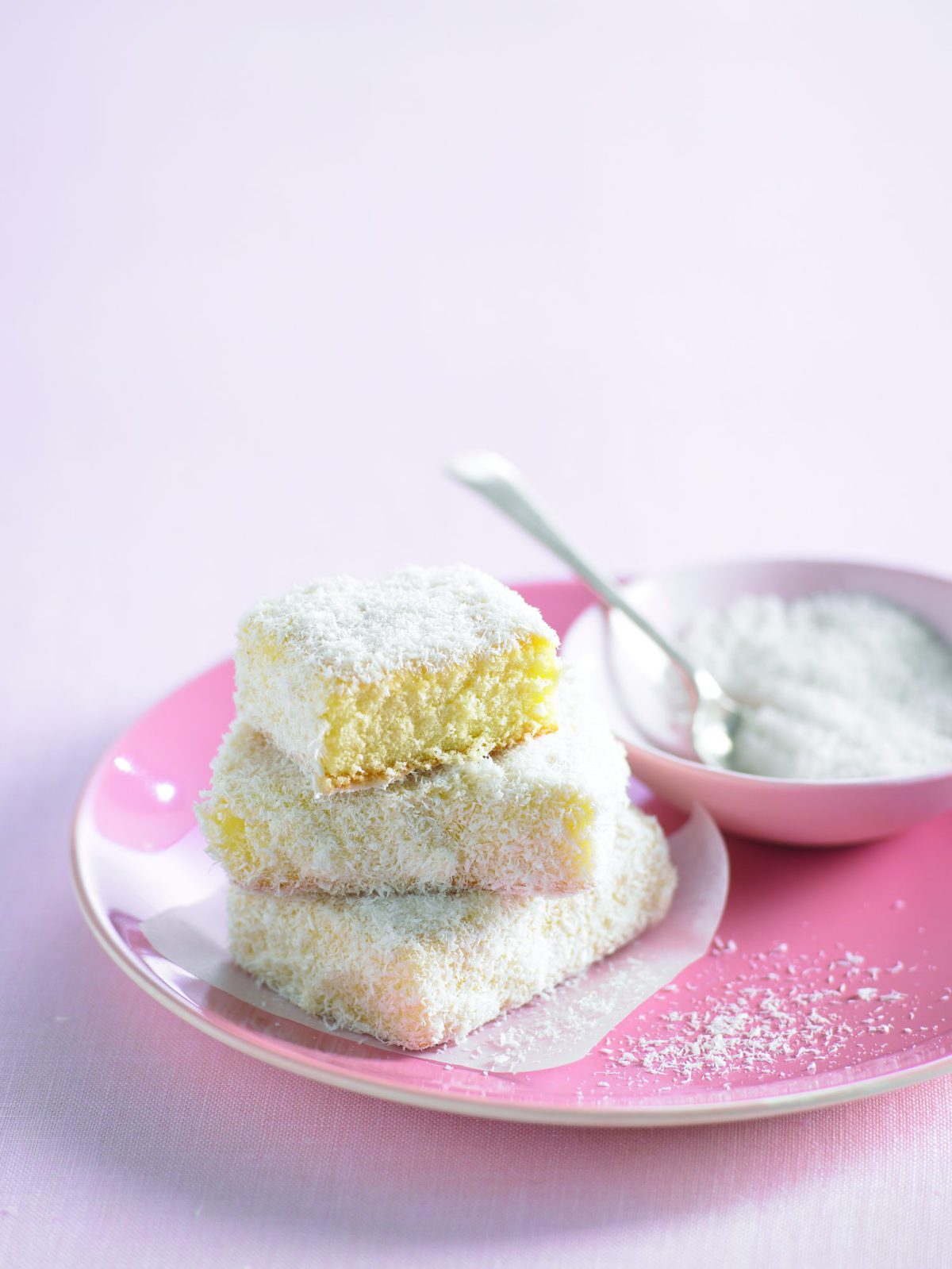 Lemon-lime lamington squares