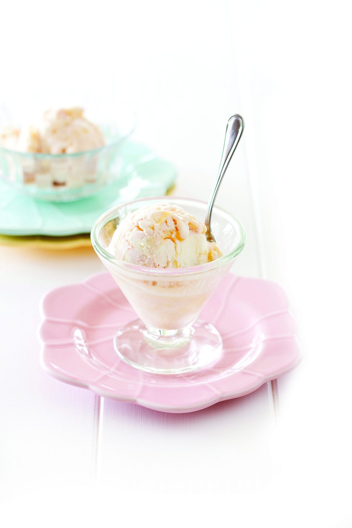 Lemon meringue ice cream