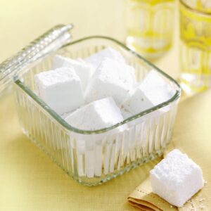 Lemony marshmallows