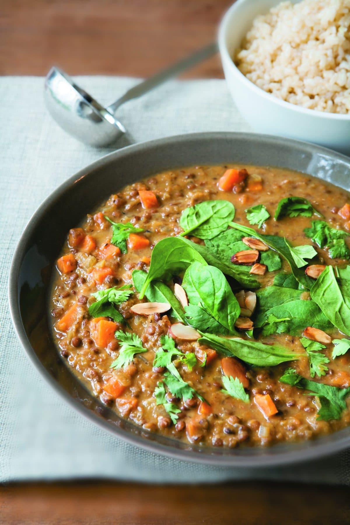 Lentil and ginger stew
