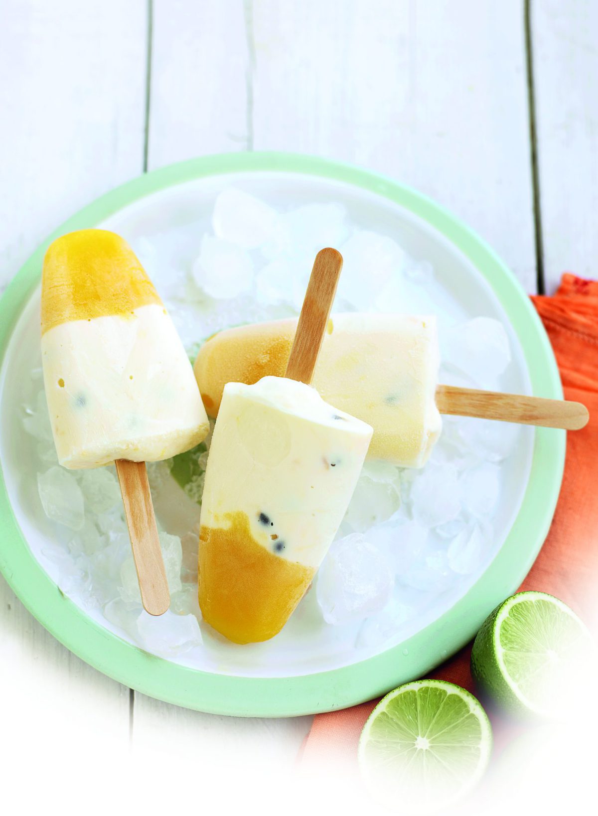 Mango ice-pops