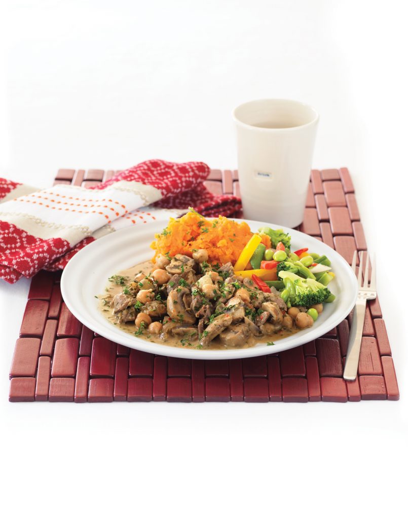 Mediterranean beef stroganoff Mediterranean beef stroganoff