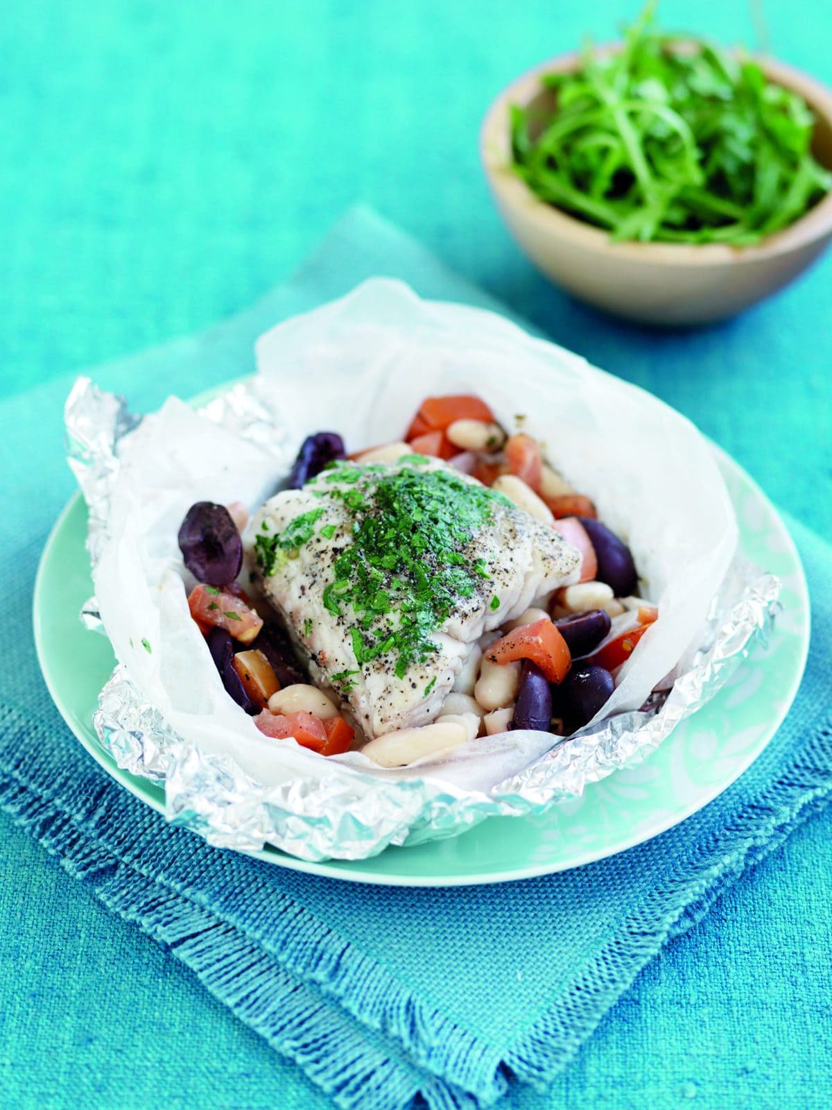 Mediterranean fish parcels