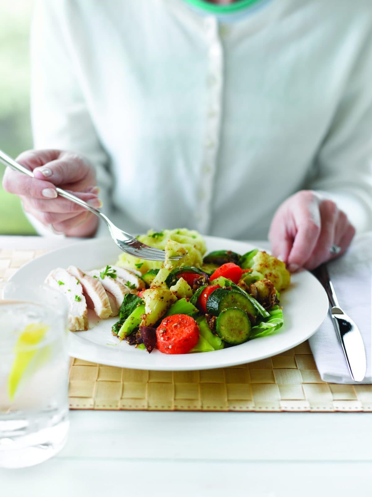 Mixed vegetable dukkah