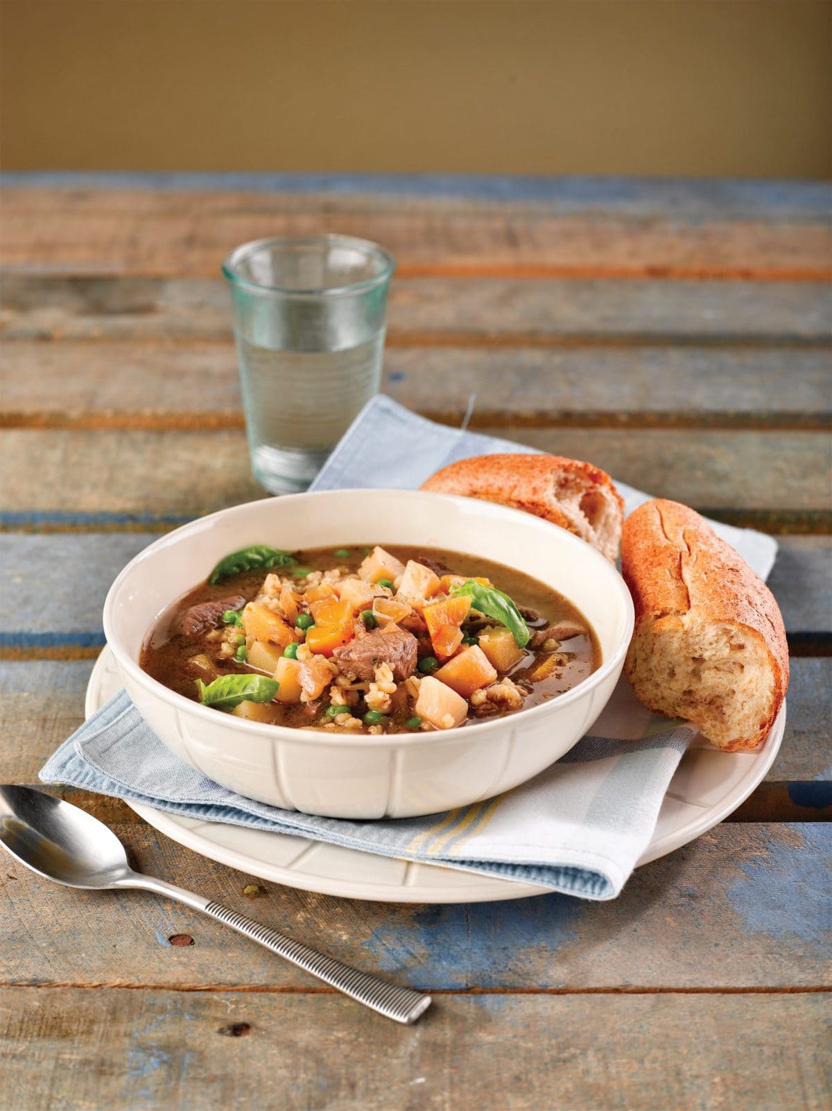 Lamb and barley soup