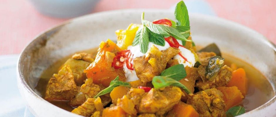Moroccan chicken casserole