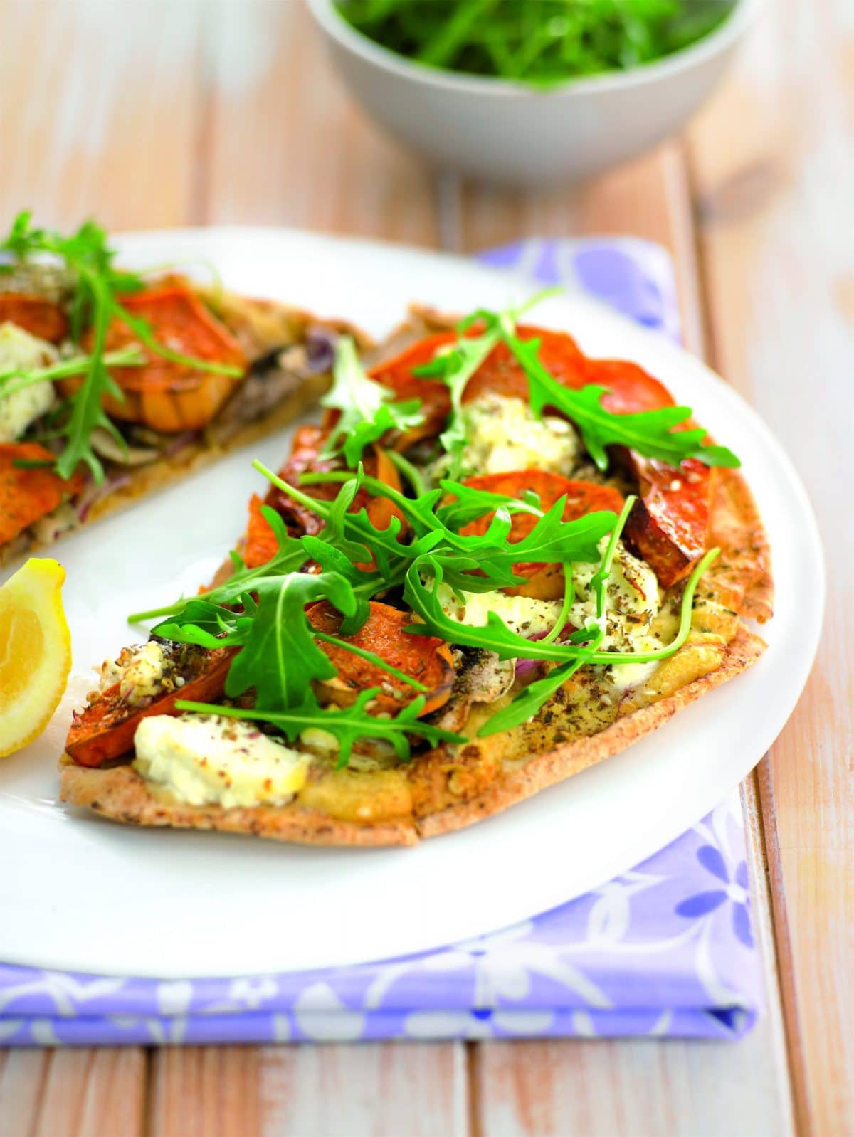Moroccan pizza