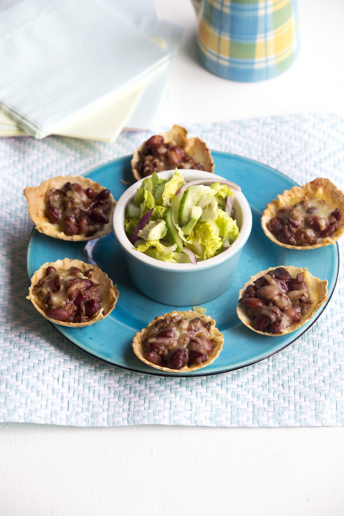 Muffin tin tacos