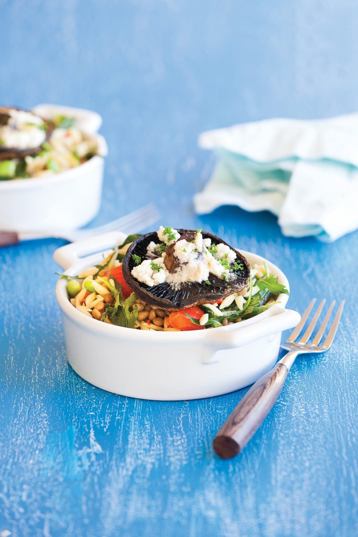 Mushroom and vege pasta