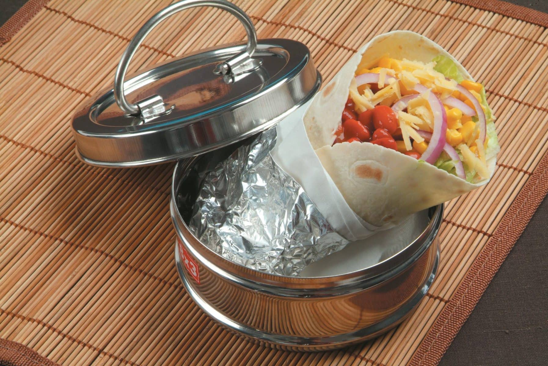 Bean and corn burrito wraps