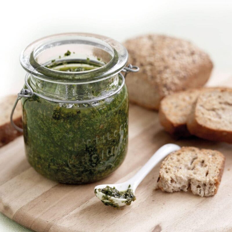 Nut-free basil pesto