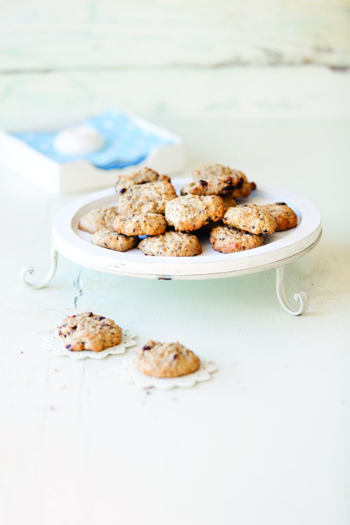 Oats, coconut and sultana cookies Oats, coconut and sultana cookies